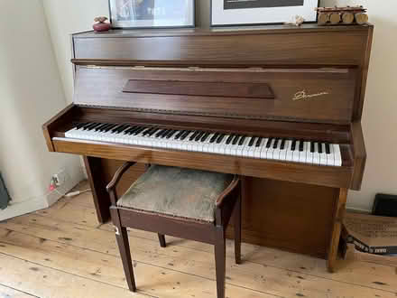 Photo of free Piano and piano stool (CH43) #1