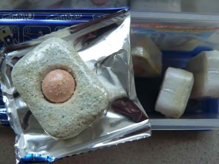 Photo of free 30+ Finish dishwasher tablets + cleaner + open bag of salt (Kempsey WR5) #2