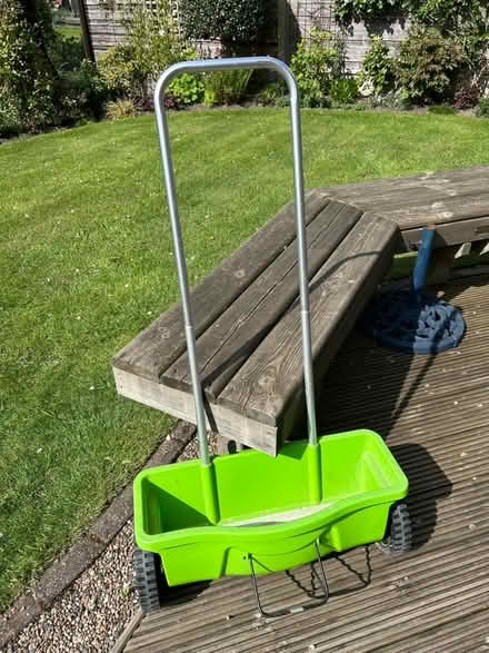 Photo of free Lawn feed spreader (Cheadle Hulme SK8) #1
