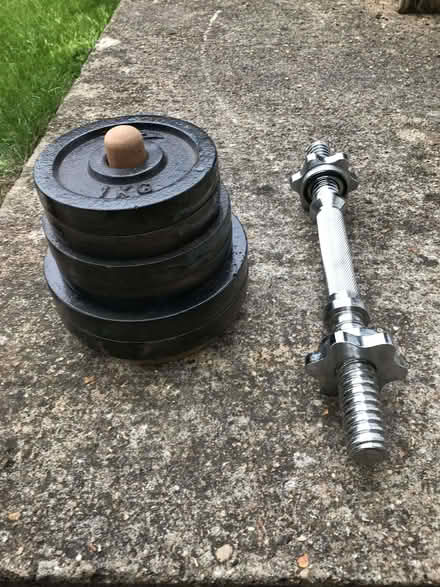 Photo of free Dumbell & Weights (Minster Lovell OX29) #1