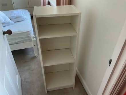 Photo of free 3 shelved white unit (Christchurch BH23) #1