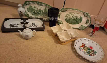 Photo of free Dip bowls, plates, glass, vase, etc (South Acton) #1