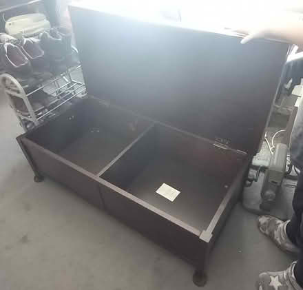 Photo of free Wooden ottoman (Kilburn, Belper DE56) #4