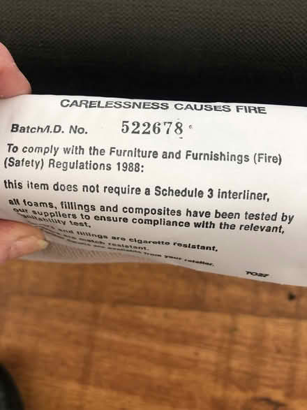 Photo of free Sofa converts to bed (G848 dr) #3