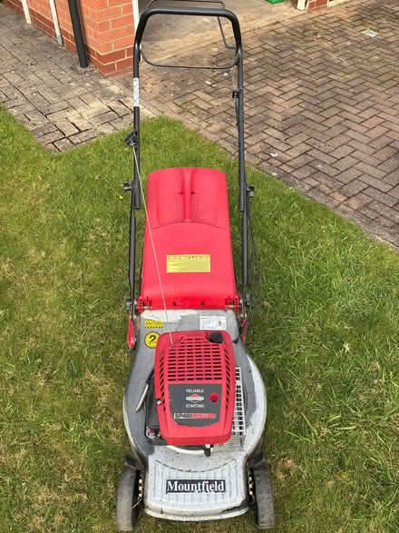 Photo of free Mount field petrol lawnmower (Hall Green B90) #2