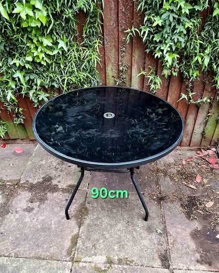 Photo of free Garden table x chairs (LE2) #1