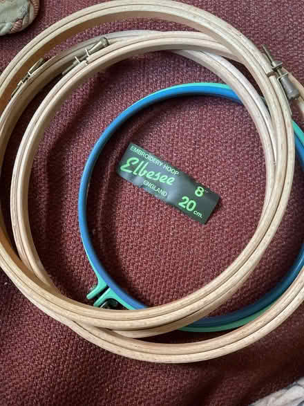 Photo of free Embroidery hoops (Malvern WR14) #1