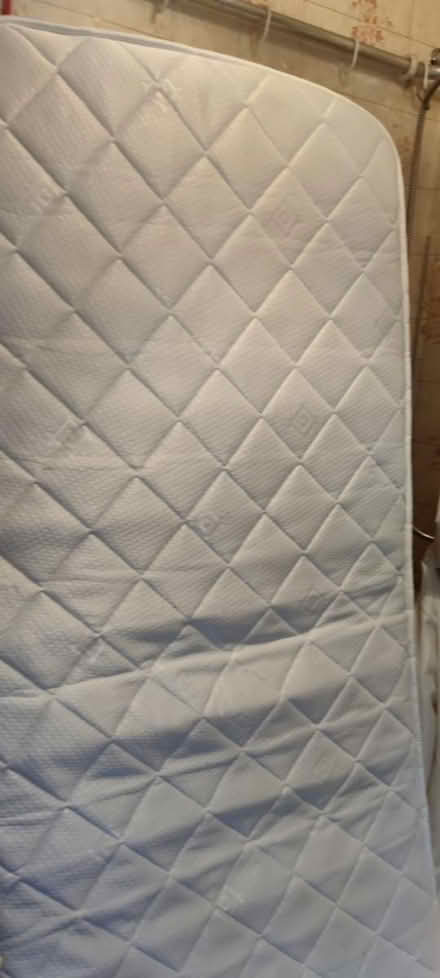 Photo of free Pine bed frame and mattress Hanley (Hanley ST1) #1