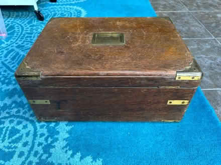 Photo of free Wooden case/trunk (Raynes Park SW20) #4