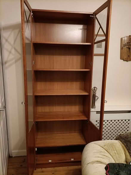 Photo of free Tall wooden cabinets (Bucklesham) #2