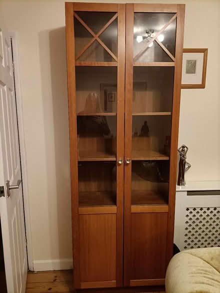 Photo of free Tall wooden cabinets (Bucklesham) #1