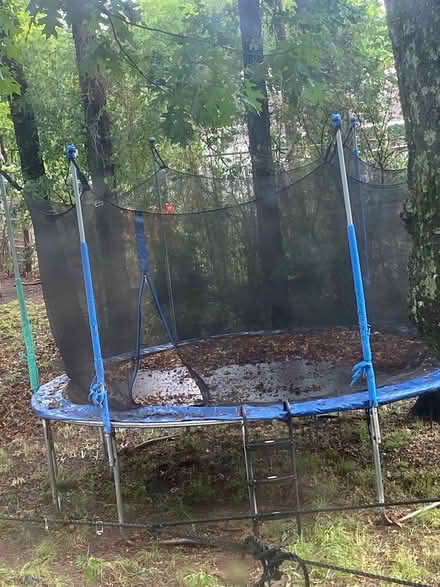 Photo of free Trampoline with safety net & ladder (Beltline Rd & Shady Grove) #2