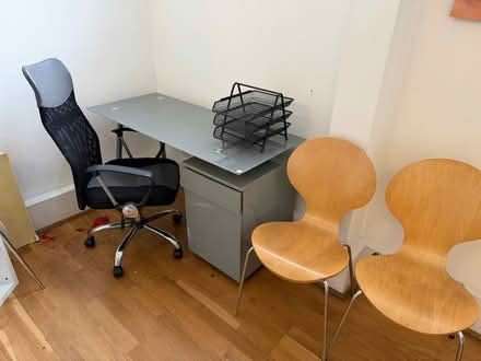 Photo of free Office desk, chairs (2-4 Exmoor St, London W10 6BD) #1
