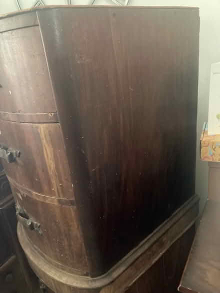 Photo of free Pair of desk cabinets (need tlc) (CV6 - Courthouse Green) #3