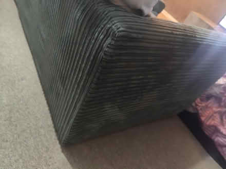 Photo of free Charcoal Grey couch with 5 cushions (Eastbourne) #1