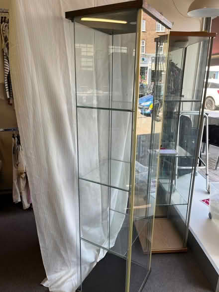 Photo of free 3 shop glass display cabinets (Stoneleigh KT17) #2