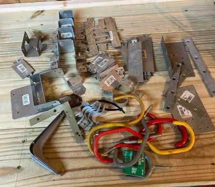 Photo of free Assundry metal brackets (Bound Brook) #1