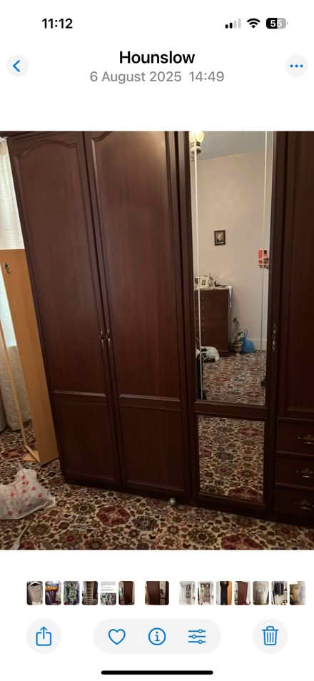 Photo of free Double wardrobe (Whitton TW3) #1