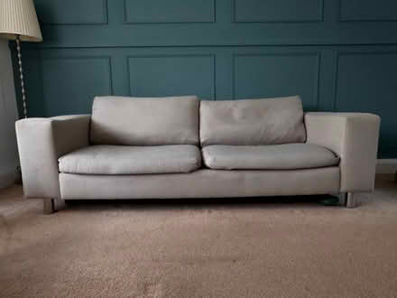 Photo of free Grey sofa (Coulsdon CR53DP) #4