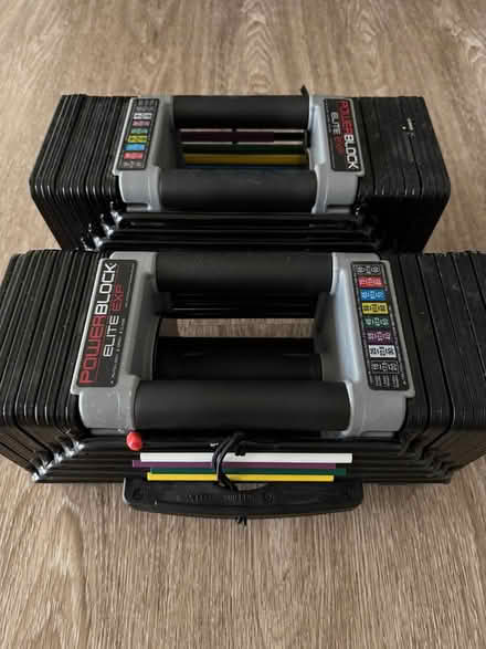 Photo of free Set of Adjustable Dumbbells (South Berkeley) #2