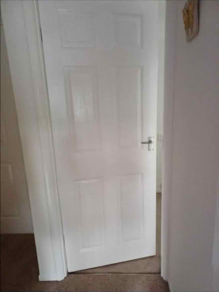 Photo of free 27" x30" white doors x 2 (Birkenhead CH43) #1