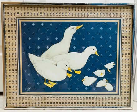 Photo of free Framed Duck Artwork (Redwood City) #1