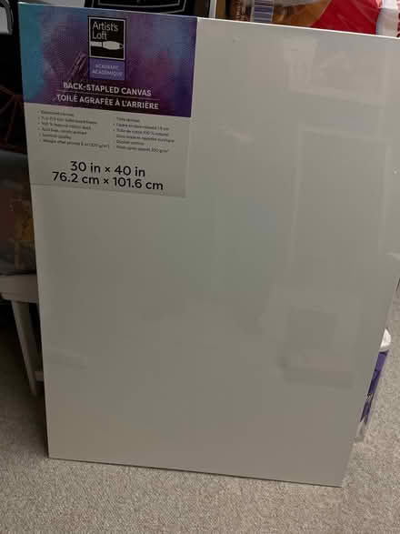 Photo of free Unused Artist Canvas (Holliston) #1