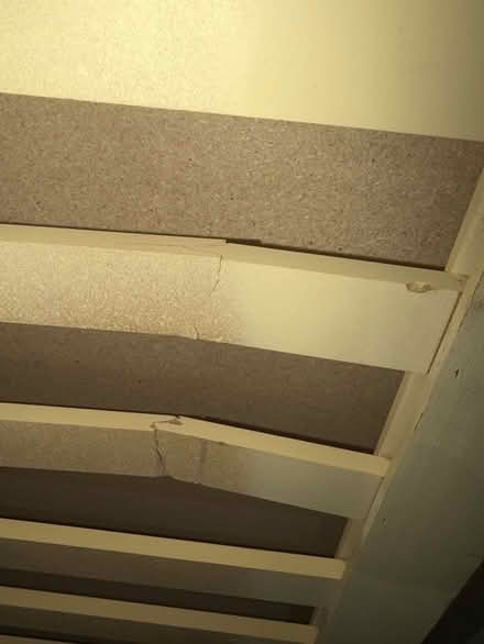 Photo of free Wooden headboard (double) (Camden parc) #4