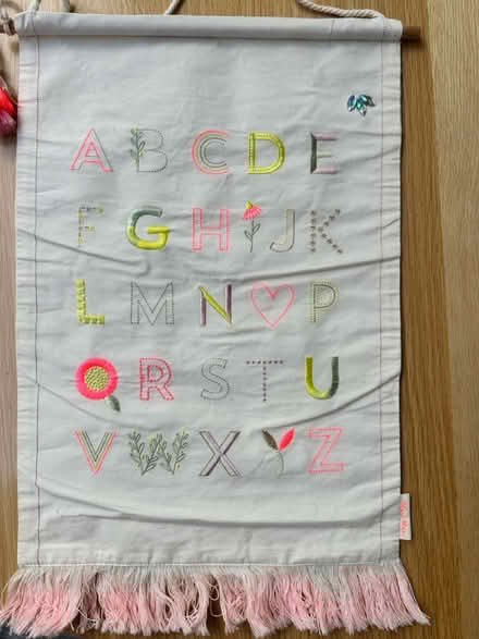 Photo of free A-Z hanging fabric (Queen’s Park) #1