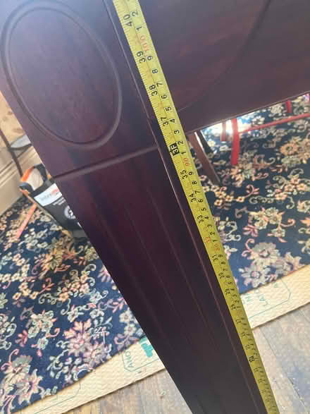 Photo of free Dark wood fire surround. (Nether Edge S7) #2