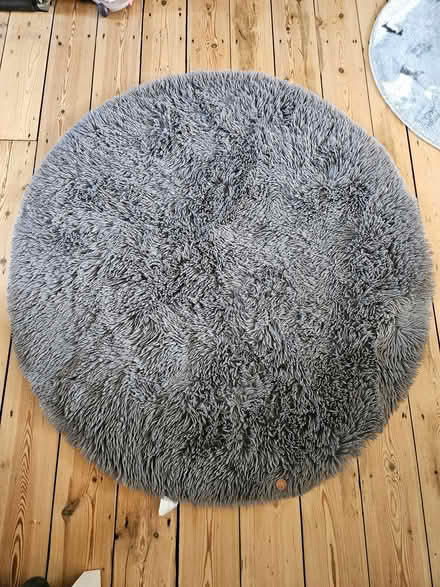 Photo of free Large fluffy round rug (SE15) #1