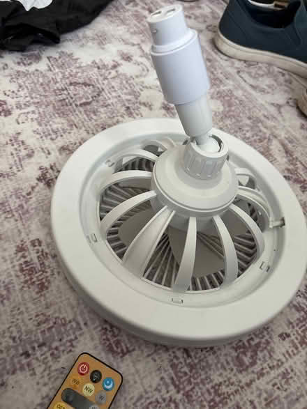 Photo of free Ceiling Fan with remote (Wood Green N22) #2