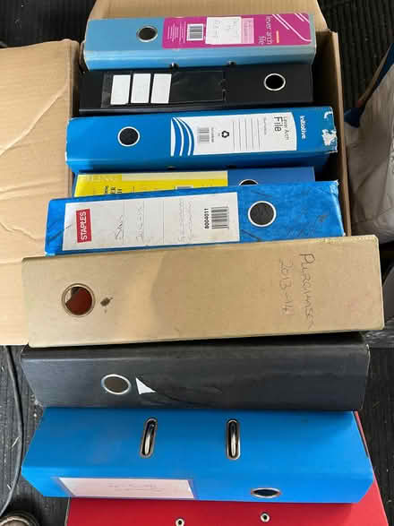 Photo of free Lever arch files (Bruisyard IP13) #2