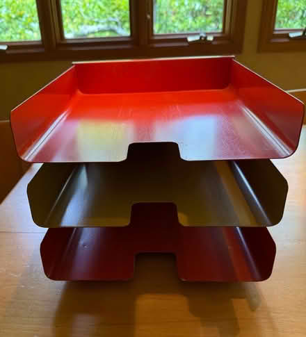 Photo of free Colorful StackIng file holder (Mill Valley) #1