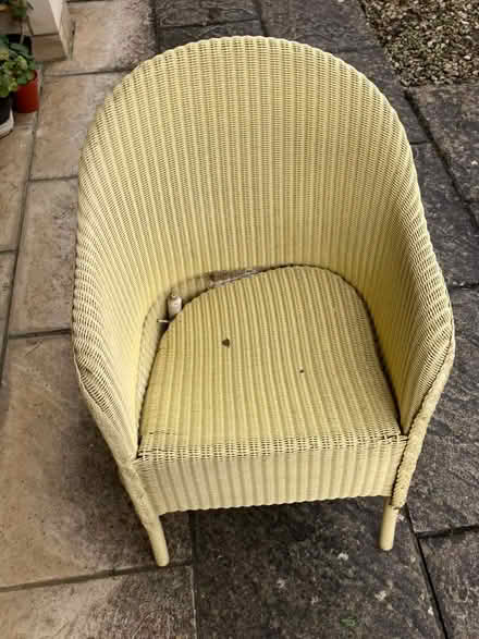 Photo of free Genuine Lloyd loom armchair - restoration project (Weston Park BA1) #1