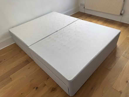 Photo of free Double Bed Divan Base + 4 Drawers (Chiswick W4) #2