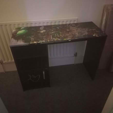 Photo of free Art desk. Black. (Blacklands TN34) #1