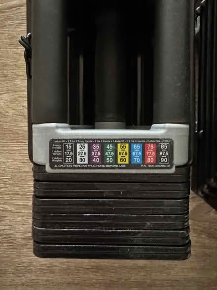 Photo of free Set of Adjustable Dumbbells (South Berkeley) #3