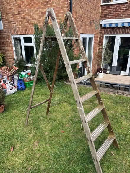 Photo of free Wooden stepladder (Belmont SL6) #1