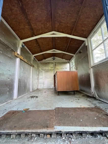 Photo of free Garden Shed (Blue 3m x 2.1m) - needs TLC - Bayford (Bayfordbury SG13) #4