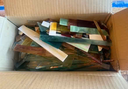 Photo of free Stained Glass remnants (South Portland) #1
