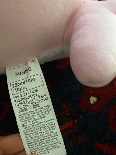 Photo of free Miniso cuddly toy (Kenilworth, Borehamwood) #2
