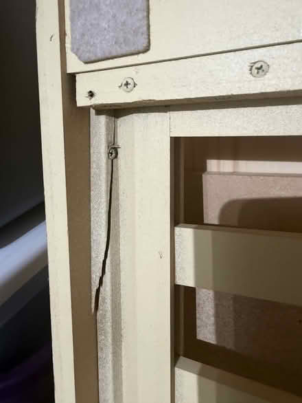 Photo of free Wooden headboard (double) (Camden parc) #3