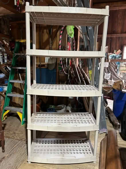 Photo of free Tall plastic shelves (Groton near School house rd.) #1