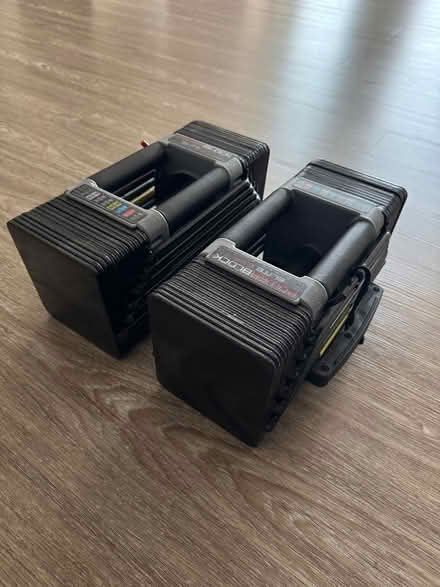 Photo of free Set of Adjustable Dumbbells (South Berkeley) #1