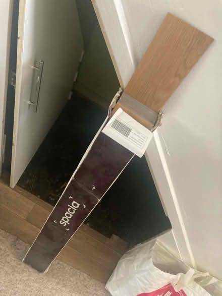 Photo of free Box of vinyl wood laminate (CV6 - Courthouse Green) #1