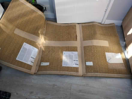 Photo of free Mustard colour rug/ rugs (Sothall S20) #2