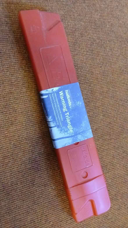 Photo of free Halfords warning triangle (Maidenhead SL6) #3