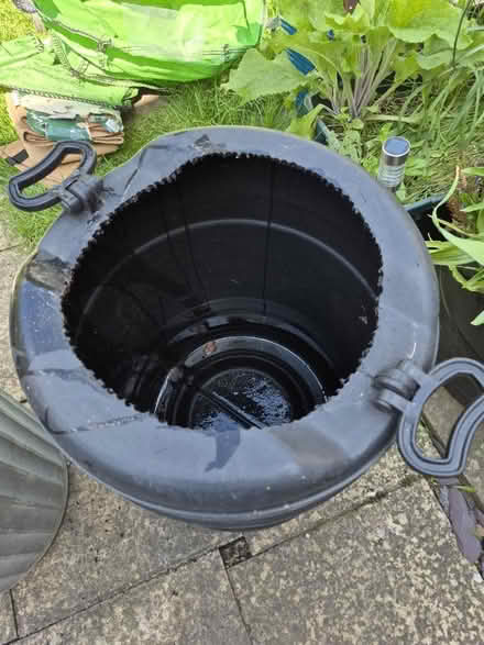 Photo of free Black water butt / bin (LE18 South wigston Leicester) #2
