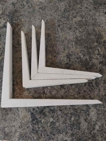 Photo of free Mitred metal shelf brackets (Leigh on Sea) #1